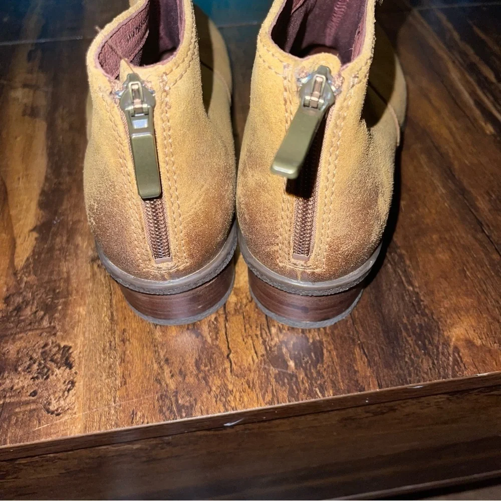 Dansko Tan Becki Waterproof Leather Performance Low Short Boot Bootie Sz 39